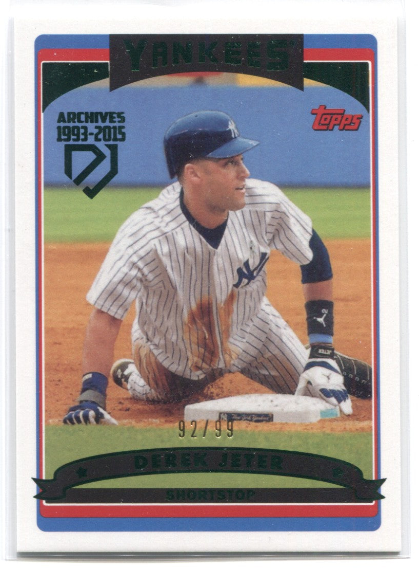 1992 Upper Deck Derek Jeter Rookie Card #5 RC Draft Pick