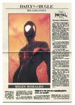 2022 Miles Morales Upper Deck Marvel Metal Universe Spider-Man DAILY BUGLE HEADLINES #BD-18