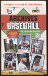 2021 Topps Archives Hobby Baseball, Box