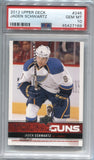 2012-13 Jaden Schwartz Upper Deck Series 1 ROOKIE YOUNG GUNS RC PSA 10 #245 St. Louis Blues 7169