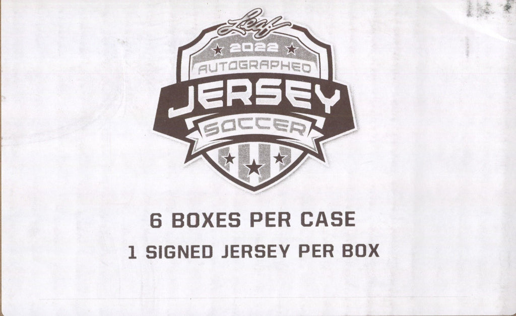 2022 Leaf Autographed Football Jersey Edition Box