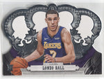 2017-18 Lonzo Ball Panini Crown Royale ROOKIE RC #19 Los Angeles Lakers