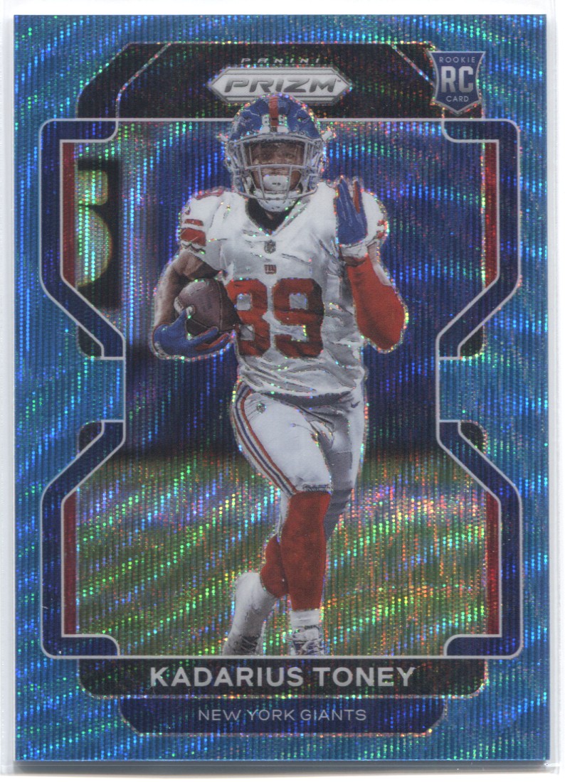 KADARIUS TONEY 2021 Panini Prizm Draft Picks Rookie RC #117 Florida Gators