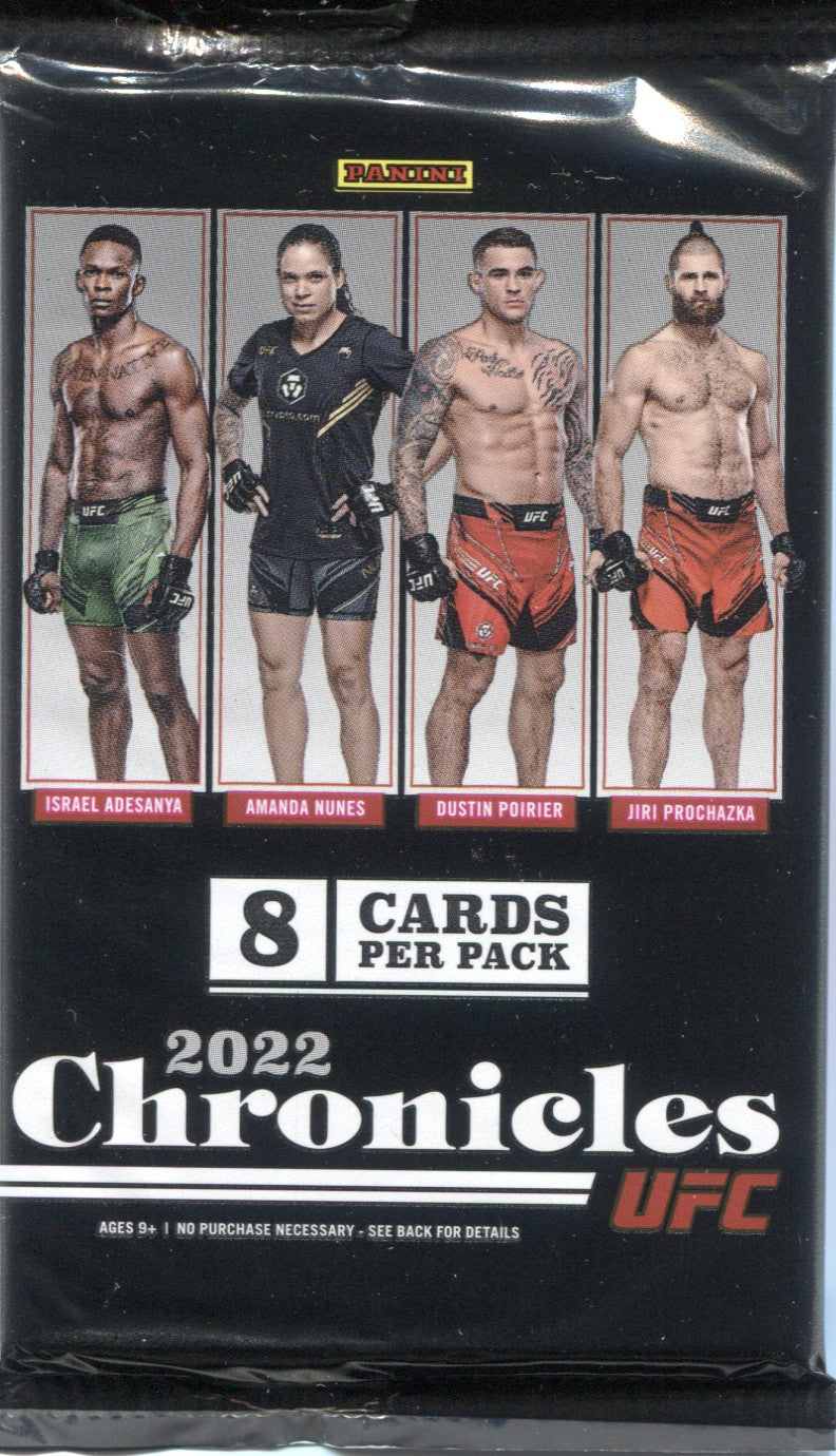 2022 UFC Chronicles Hobby Box Sealed 2 Autos 48 Cards Total sale