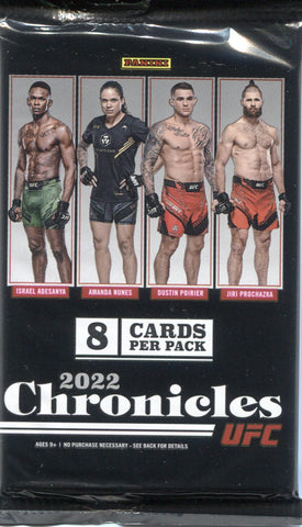 2022 Panini Chronicles UFC Hobby, Pack
