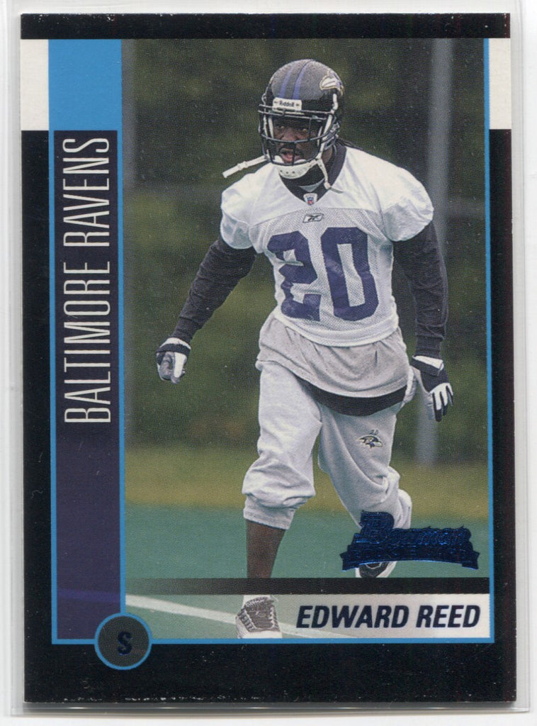 2002 Ed Reed Bowman ROOKIE RC #138 Baltimore Ravens HOF 2