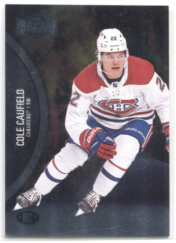 2021-22 Cole Caufield Skybox Metal Universe ROOKIE RC #200 Montreal Canadiens