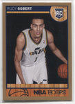 2013-14 Rudy Gobert Panini NBA Hoops GOLD ROOKIE RC #287 Utah Jazz