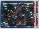 2020-21 Kawhi Leonard Panini Optic Contenders SUITE SHOTS BLUE CRACKED ICE #2 Los Angeles Clippers