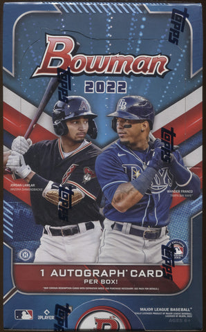 2022 Bowman Baseball Hobby, Box