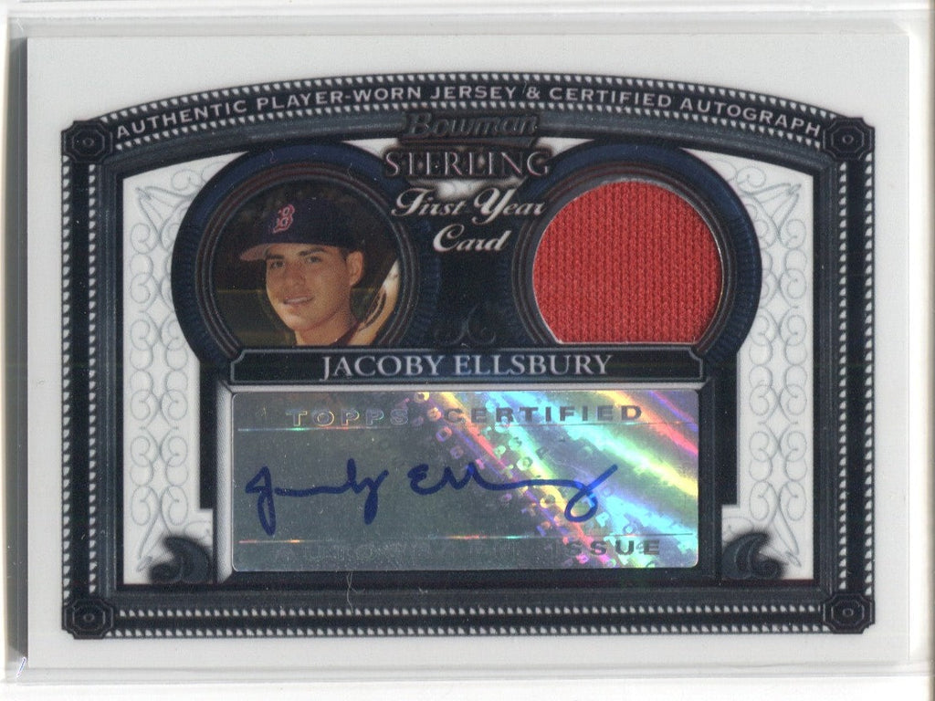 Jacoby Ellsbury Autograph Rookie Card