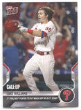 2021 Luke Williams Topps Now CALL UP ROOKIE RC #332 Philadelphia Phillies 3