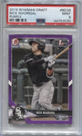 2018 Nick Madrigal Bowman Draft PURPLE BORDER 190/250 1ST BOWMAN PSA 9 #BD38 Chicago White Sox 3030