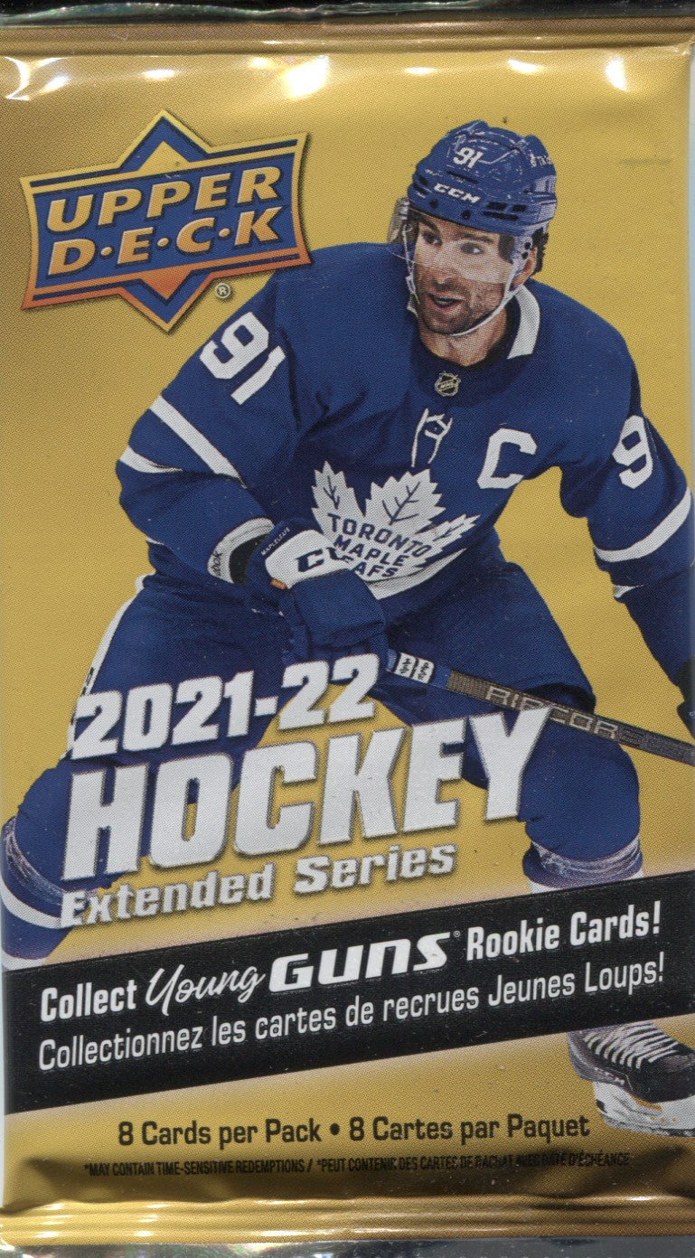 Lot of 5 buy 2021-22 upper deck hockey extended series