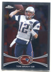 2012 Tom Brady Topps Chrome #220 New England Patriots
