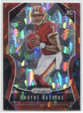 2019 Dwayne Haskins Panini Prizm RED ICE ROOKIE RC #303 Washington Redskins 2