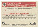 2022 Spencer Torkelson Topps The National 1952 PROMO ROOKIE RC #CPWR-ST Detroit Tigers