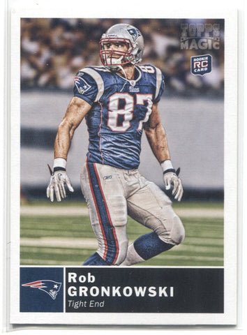 2010 Rob Gronkowski Topps Magic ROOKIE RC #26 New England Patriots