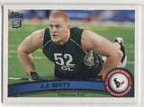 2011 J.J. Watt Topps ROOKIE RC #331 Houston Texans 2