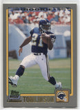 2001 LaDainian Tomlinson Topps ROOKIE RC #350 San Diego Chargers HOF