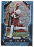 2019 Kelvin Harmon Panini Prizm BLUE WAVE ROOKIE 032/199 RC #363 Washington Redskins