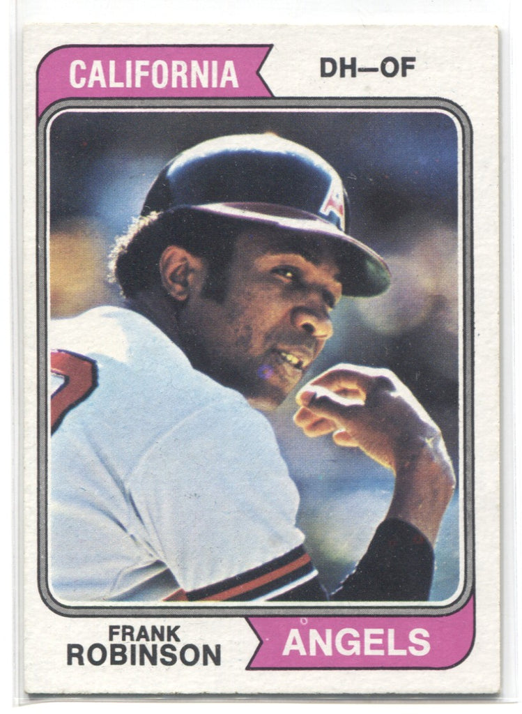 Frank Robinson 1974 Topps #55 - California Angels - HOF