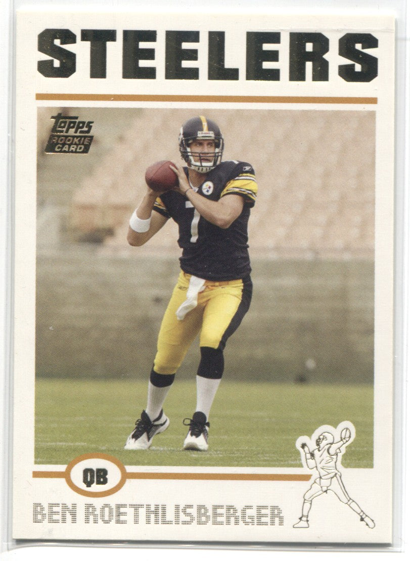 Ben Roethlisberger 2004 Topps Draft Picks and Prospects Chrome