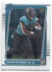 2021 Travis Etienne Jr. Donruss Optic RATED ROOKIE RC #214 Jacksonville Jaguars 2