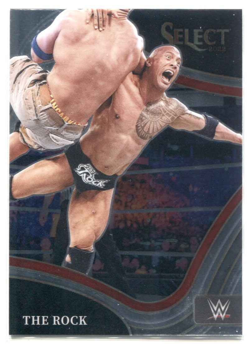 2022 The Rock Panini WWE Select RINGSIDE #287 WWE Legend HOF Dwayne Johnson