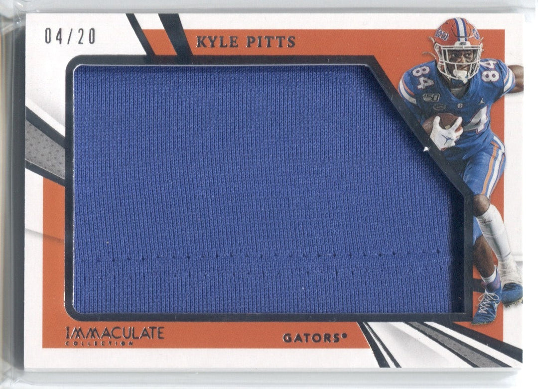 Kyle pitts auto leaf outlets metal /40 mint