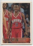 1996-97 Allen Iverson Topps ROOKIE RC #171 Philadelphia 76ers 4