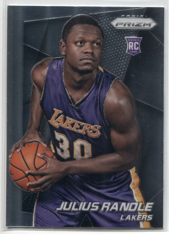 2014-15 Julius Randle Panini Prizm ROOKIE RC #257 Los Angeles Lakers 2