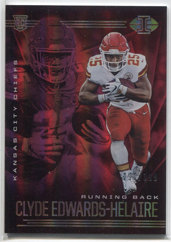 CLYDE EDWARDS-HELAIRE KANSAS CITY CHIEFS 2022 Panini Phoenix Auto