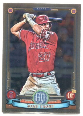 2019 Mike Trout Topps Gypsy Queen CHROME #1 Anaheim Angels