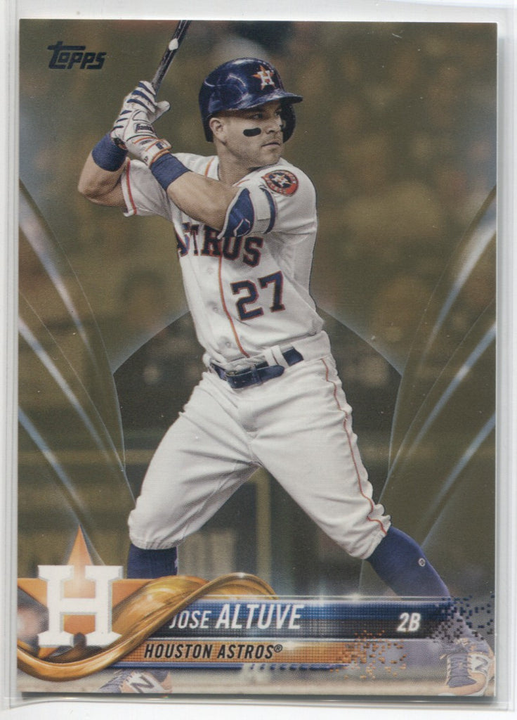 Jose Altuve 2023 Topps Series 2 35th Silver Pack Chrome # 52 Rookie Card