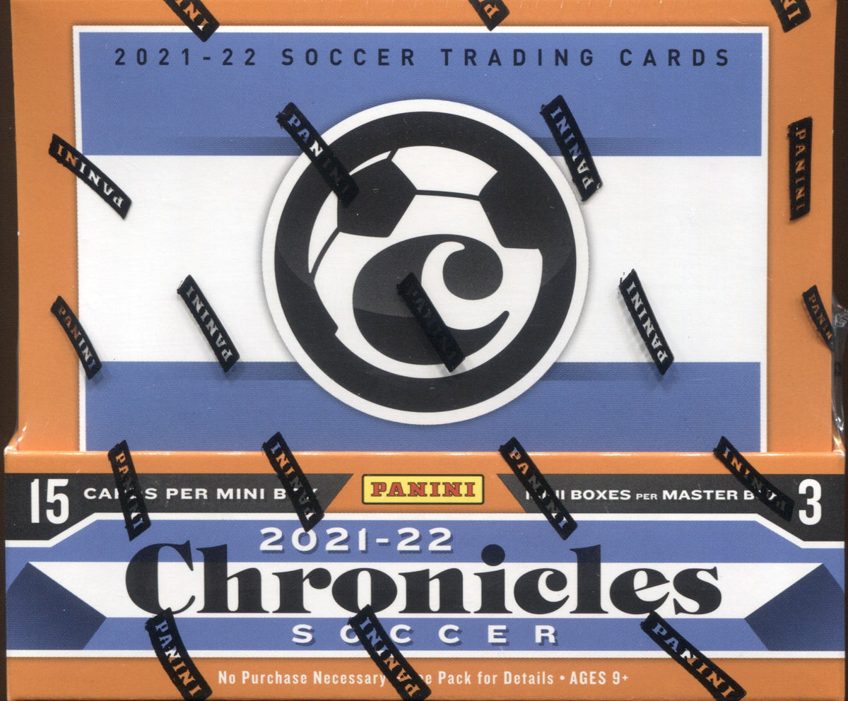 LAST BOX* 2021-22 Panini Chronicles Soccer Hobby, Box