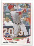 2013 Mike Trout Update Series SWINGING #US300 Anaheim Angels