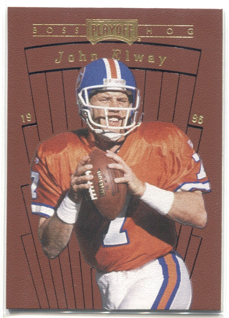 1996 John Elway Playoff Prime BOSS HOGS #16 Denver Broncos HOF