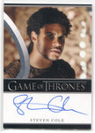 2022 Steven Cole as Kovarro Rittenhouse Game of Thrones The Complete Series Volume 2 AUTO AUTOGRAPH #NNO