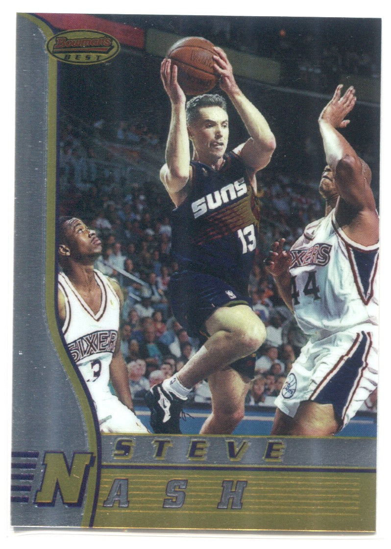 Steve Nash Phoenix Suns 1996 Bowmans Best Basketball Rookie