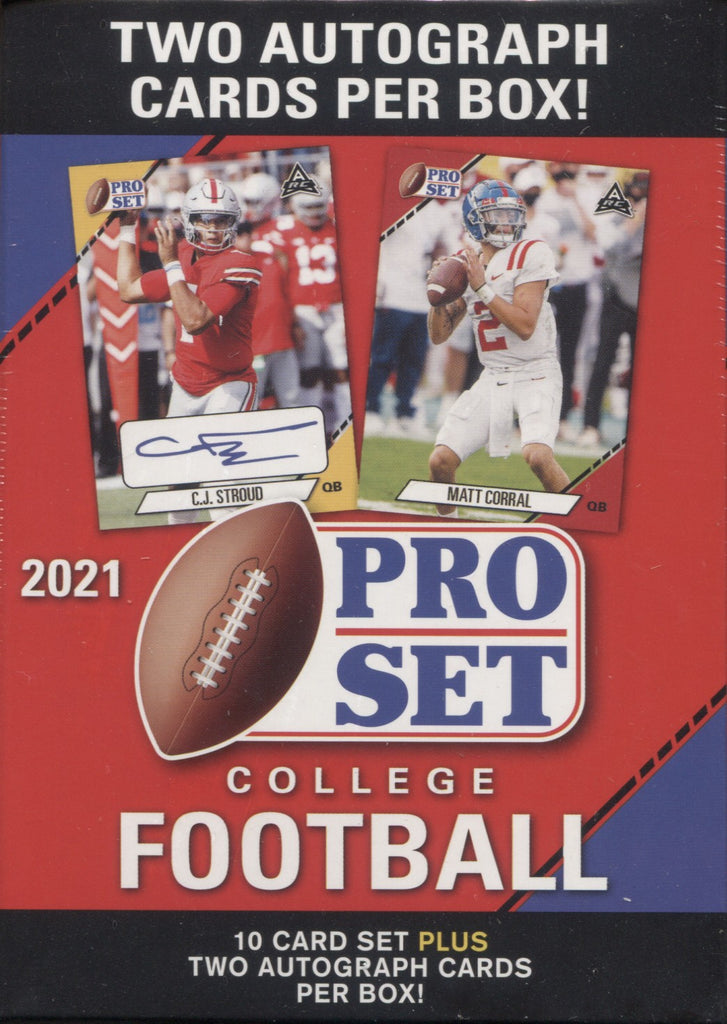 2021 Leaf Pro Set College Football, Blaster Box