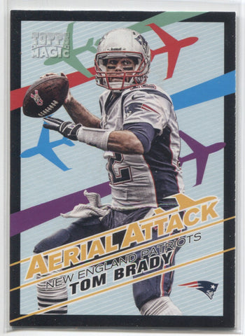 2013 Tom Brady Topps Magic AERIAL ATTACK #AATB New England Patriots 2