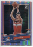 2020-21 Deni Avdija Donruss Optic HOLO SILVER THE ROOKIES ROOKIE RC #3 Washington Wizards