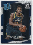 2017-18 Donovan Mitchell Donruss Optic RATED ROOKIE RC #188 Utah Jazz 5