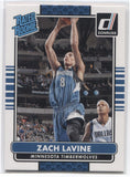 2014-15 Zach LaVine Panini Donruss RATED ROOKIE RC #221 Minnesota Timberwolves 1