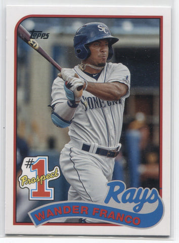 2020 Wander Franco Topps Update Series PROSPECTS #P-3 Tampa Bay Rays