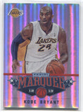 2012-13 Kobe Bryant Panini Marquee #1 Los Angeles Lakers HOF 3