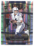 2021 Sam Ehlinger Panini Select HOLO SILVER CONCOURSE ROOKIE RC #98 Indianapolis Colts