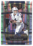 2021 Sam Ehlinger Panini Select HOLO SILVER CONCOURSE ROOKIE RC #98 Indianapolis Colts