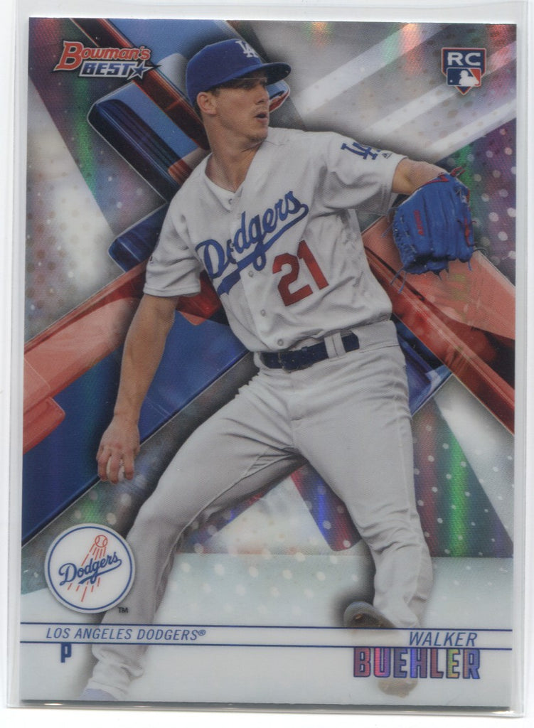 Walker Buehler LA Dodger's Rookie Card Lot of 9 